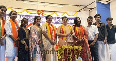 Kannada Puneeth Parva Celebrated at St. Raymond&#039;s Pre-University College, Vamanjoor